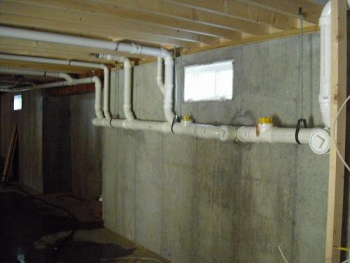 Main 3 PVC drain in Woburn, MA