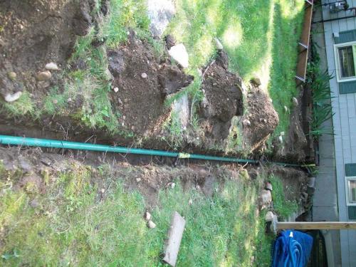 Underground gas pipe installed in Burlington, MA