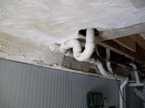 Rough plumbing for bathroom in Winchester, MA 