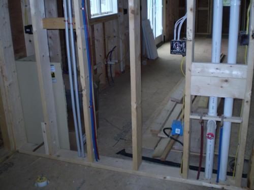 Rough plumbing installed in Charlestown, MA