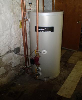 45 gallon Superstor installed in Melrose, MA 