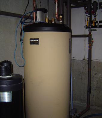 Weil Mclain indirect hot water heater installed Malden, MA