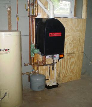 Munchkin 95% efficient boiler installed in Newton, MA