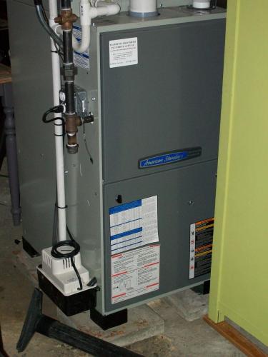 American Standard 95% efficient furnace installed in Medford, MA