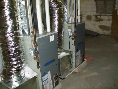 American Standard high efficiency furnace installed in Medford, MA