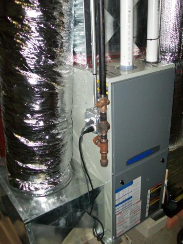 American Standard high efficiency furnace installed in Melrose, MA