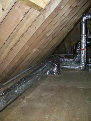 Rough ductwork installed in Woburn, MA