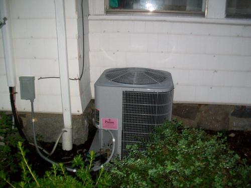 American Standard condenser installed in Somerville, MA 