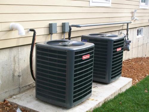 (2) Goodman 16 SEER condensers installed in Lexington, MA that were eligible for CoolSmart rebates and a MassSave 0% interest heat loan