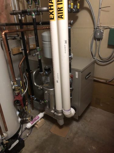 Weil Mclain GV90plus natural gas hot water boiler
