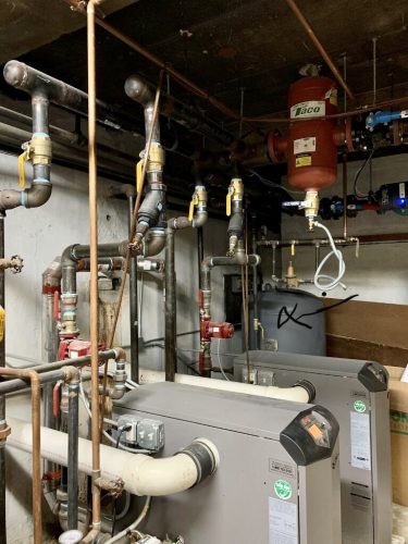 (2) Lochinvar natural gas high efficiency boilers