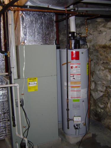 American Standard high efficiency furnace installed in Andover, MA