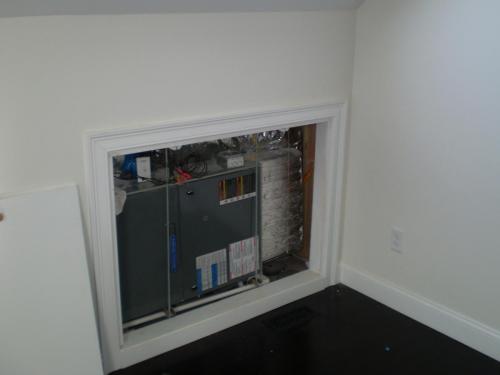 Ruud high efficiency furnace installed in Arlington, MA