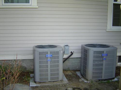 (2) American Standard condensers installed in North Reading