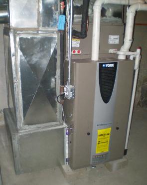 York high efficiency furnace installed in Lynn, MA 